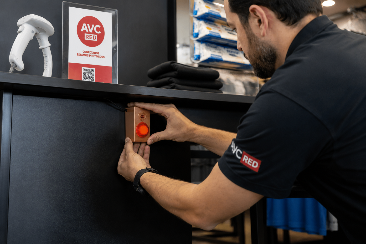 Instalación del dispositivo AVC Red